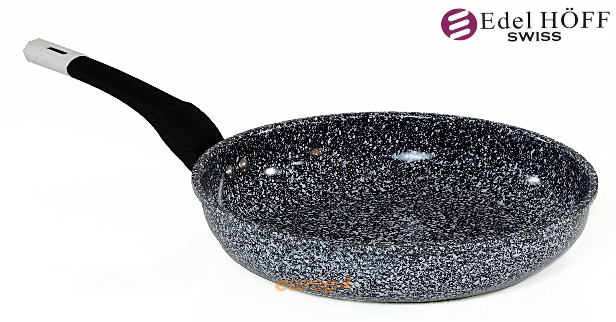 Patelnia EdelHoff  EH 6091-  24 cm  Ceramiczna Indukcyjna Granitowa