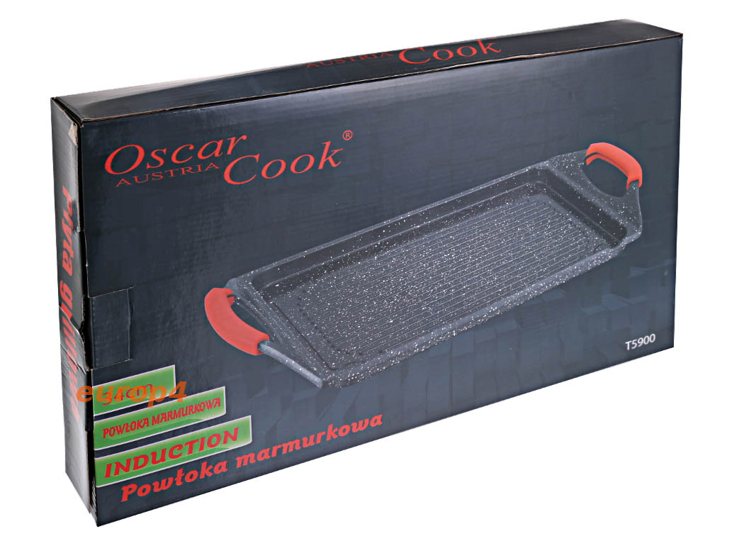 Płyta grillowa Oscar Cook T 5900  Grill Patelnia INDUKCJA GAZ
