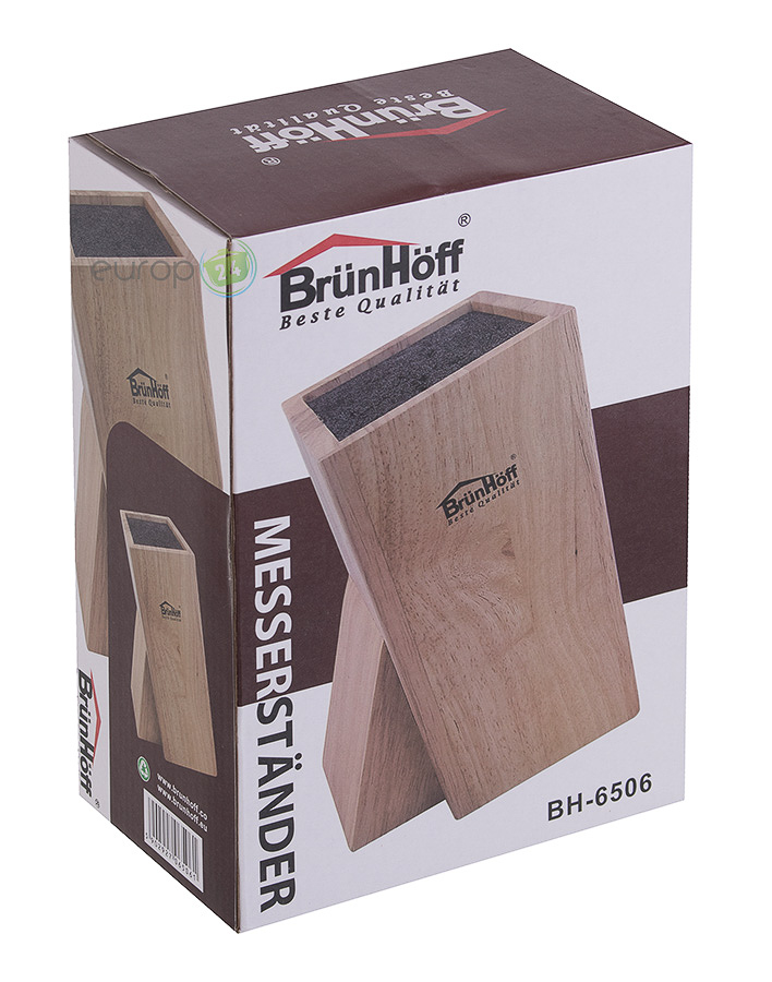 Drewniany stojak na noże Brunhoff BH 6506 - pudełko
