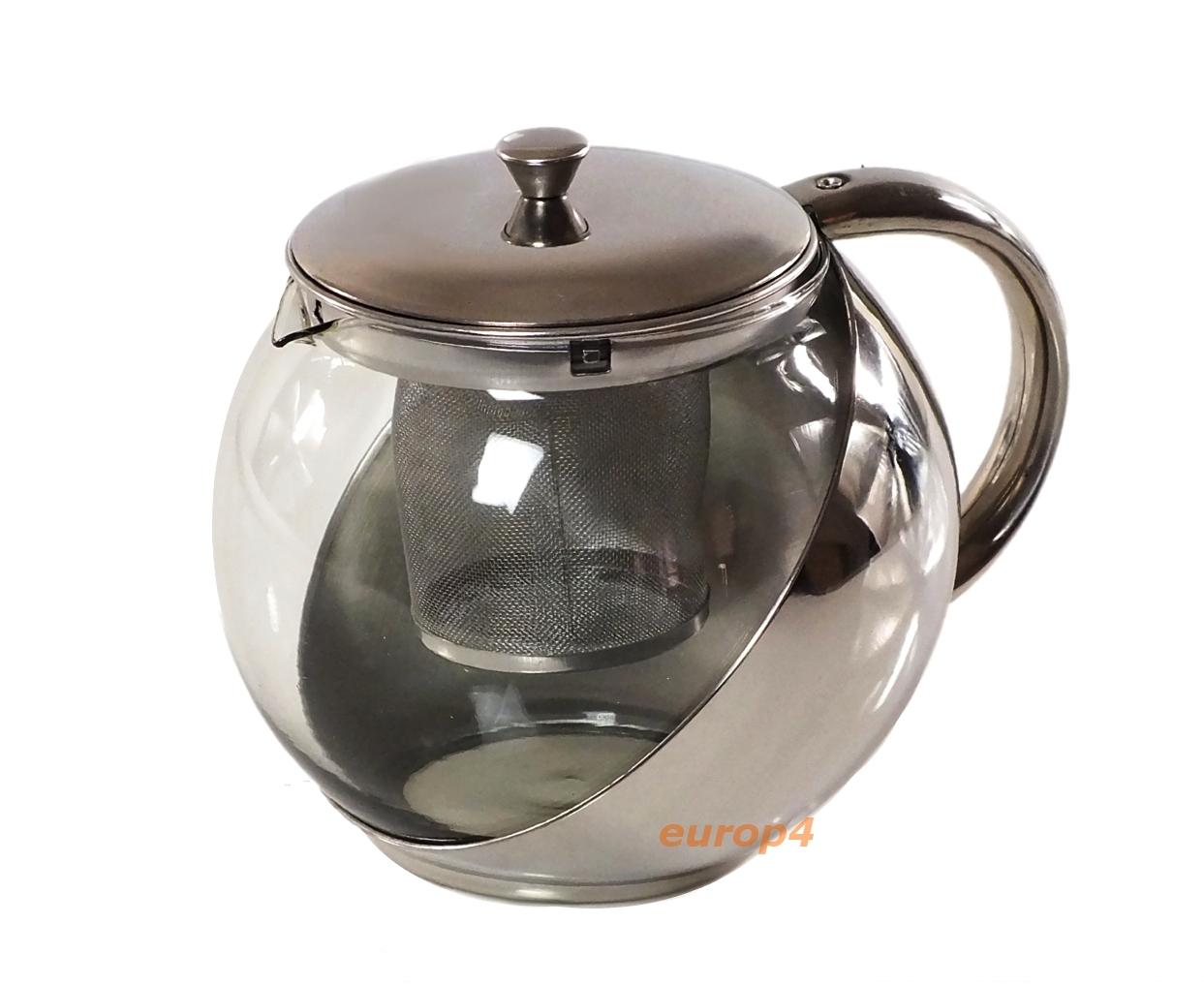 Szklany zaparzacz ELM 32B / 108  do herbaty 900 ml ziół kawy dzbanek