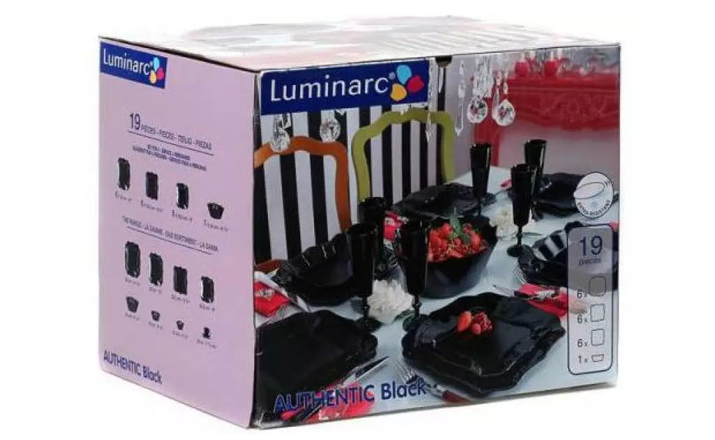 Pudełko Authentic Luminarc czarne